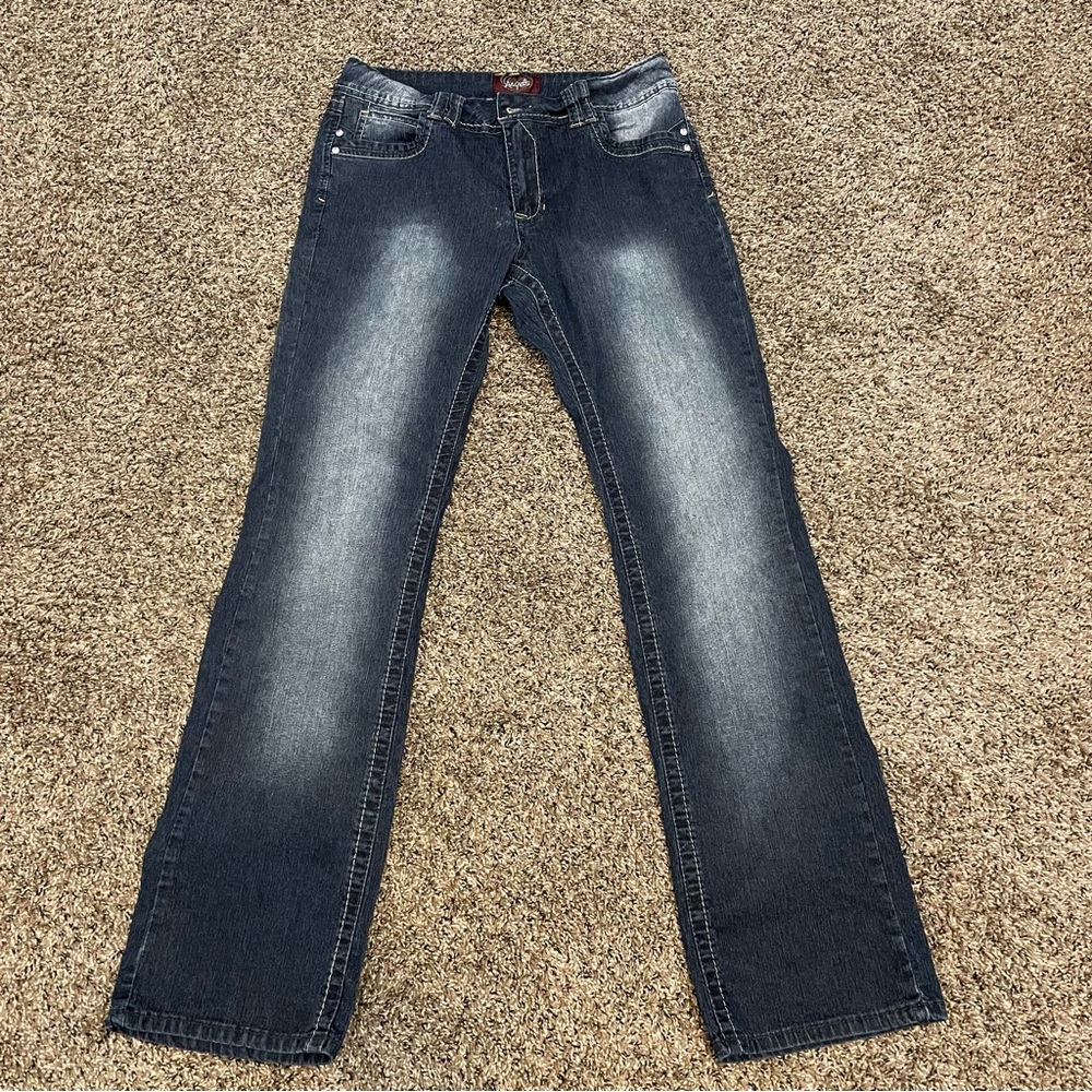 Angels Y2K Embellished Jeans Sz 10